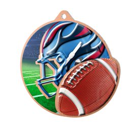 Metallmedaille MDM01M34 | American Football