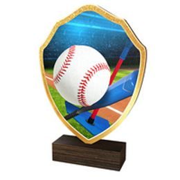 Dřevěná plaketa TFRW218 | T-Ball