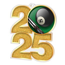 Acrylmedaille MDA2025M04 | Billard