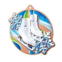 Metallmedaille MDM01M09 | Eiskunstlauf