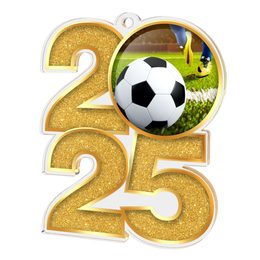 Acrylmedaille MDA2025M05 | Fußball