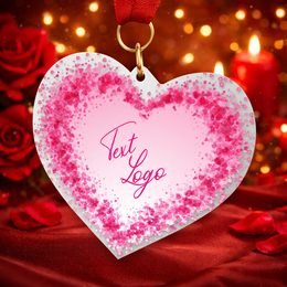 Metallmedaille ekoMDMVALM04 | Valentinstag