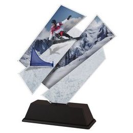 Akrylátová trofej ACZCS001M3 | Snowboard