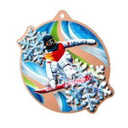 Metallmedaille MDM01M02 | Snoawboard