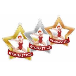 Akrylátová medaile MDASTARM31 | Gymnastika
