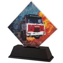 Acryltrophäe ACSQM8 | Feuerwehr