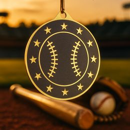 Kovová medaile MDM05M39 | Baseball