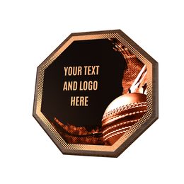 Dřevěná plaketa HEXM28 | Cricket