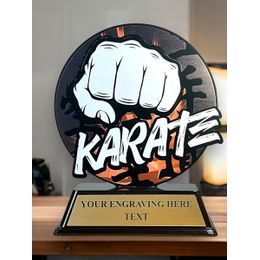 Acryltrophäe FABM26 | Kampfsport