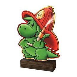 Dřevěná plaketa WF284 | Hasiči