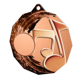 Metallmedaille ekoMDMR03M13 | Musik