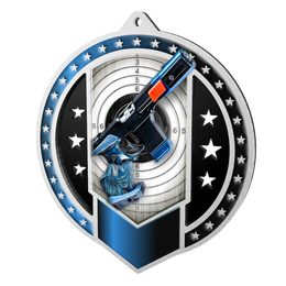 Kovová medaile MDMA03M30 | Streľba