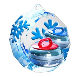Metallmedaille MDM03M57 | Curling
