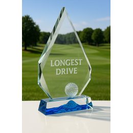 Sklenená trofej CRG202503 | Golf