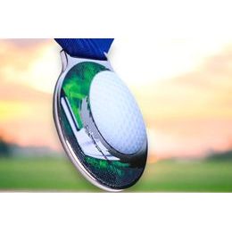 Kovová medaile MDLMIDM39 | Golf