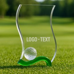 Glastrophäe CR5054 | Golf