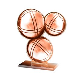 Acryltrophäe AWF M59 | Pétanque