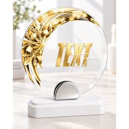 Skleněná trofej CR242075M25 | Zima