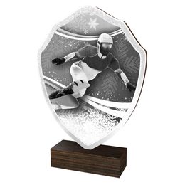 Dřevěná plaketa TFRW287 | Snowboard