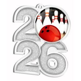 Acrylmedaille MDA2026M08 | Bowling