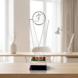 Glastrophäe VCR2026M6 | Fußball