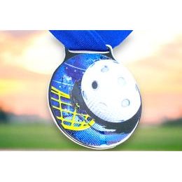 Kovová medaile MDLMIDM23 | Florbal