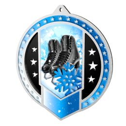 Metallmedaille MDMA03M36 | Eislaufen