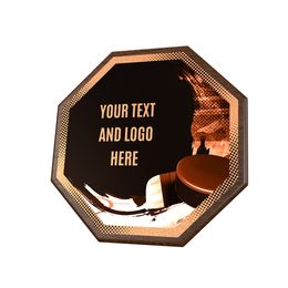 Dřevěná plaketa HEXM22 | Hokej