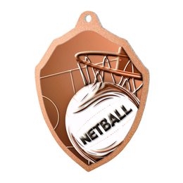 Metallmedaille MDMR02M17 | Netball