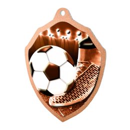 Metallmedaille MDMR02M02 | Fußball