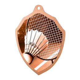 Metallmedaille MDMR02M09 | Badminton