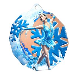 Metallmedaille MDM03M51 | Eiskunstlauf