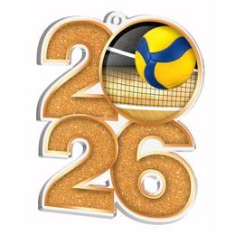 Acrylmedaille MDA2026M23 | Volleyball