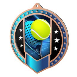 Kovová medaile MDMA03M22 | Padel