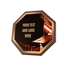 Dřevěná plaketa HEXM47 | Studium