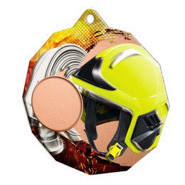 Kovová medaile ekoMDM03M21 | Hasiči