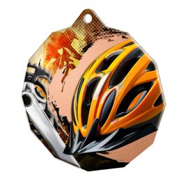 Metallmedaille MDM03M07 | Radfahren