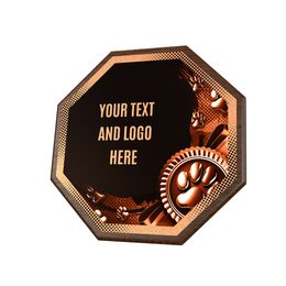 Dřevěná plaketa HEXM48 | Kynologie