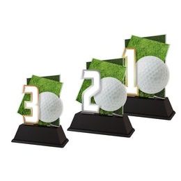 Akrylátová trofej NCUF001M9 | Golf