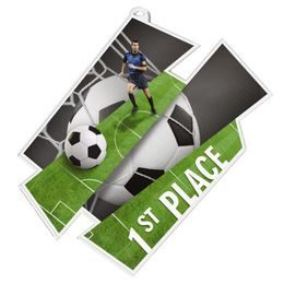 Akrylátová medaile MDAZ0011M13 | Futbal