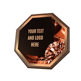 Dřevěná plaketa HEXM39 | Roztleskávačky