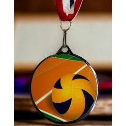 Kovová medaile MDLMAXM49 | Volejbal