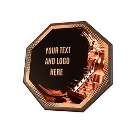 Dřevěná plaketa HEXM29 | Stolní fotbal