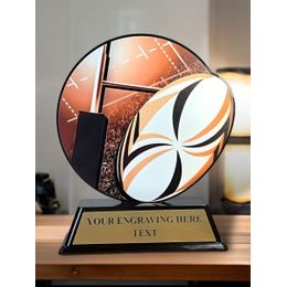 Acryltrophäe FABM12 | Rugby
