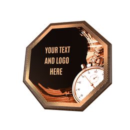 Dřevěná plaketa HEXM12 | Atletika