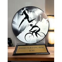 Acryltrophäe FABM38 | Duatlon