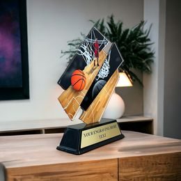 Akrylátová trofej ACZC001M2 | Basketball
