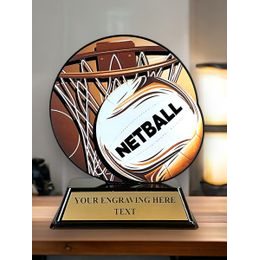 Acryltrophäe FABM44 | Netball