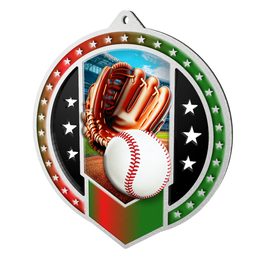 Metallmedaille MDMA03M17 | Baseball