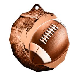 Metallmedaille MDMR03M35 | American Football